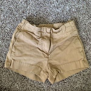 J Crew kids khaki shorts 4T